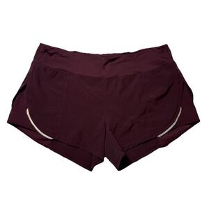 Zyia Active Women's Burgundy Red Athletic Shorts Size Medium Running Gym